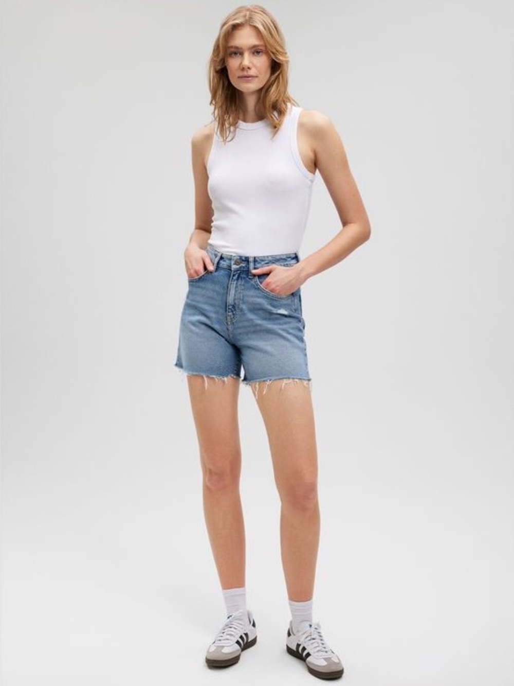 Mavi Denim Shorts - Picture 3 of 12